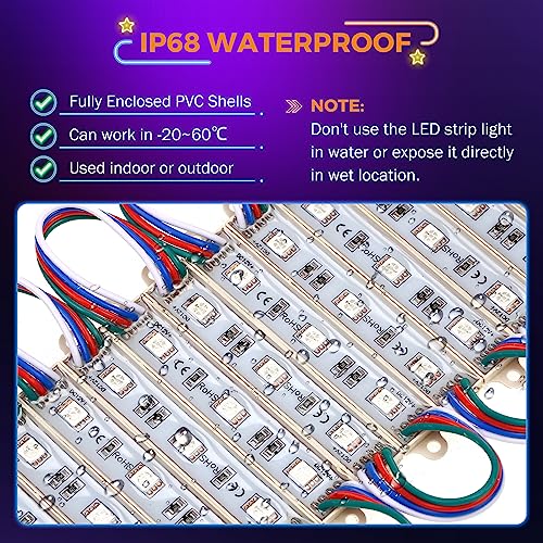 100Ft RGB LED Strip Lights Kit K8290