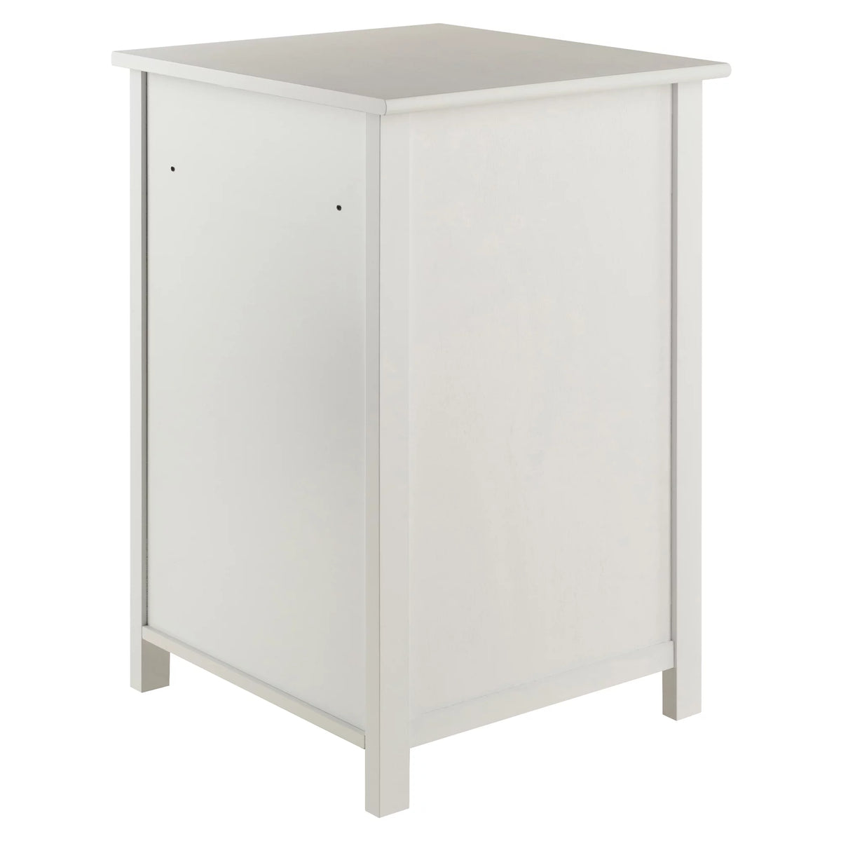 White Wood File Cabinet M432