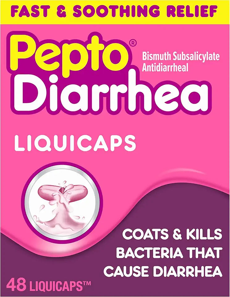 Anti Diarrhea Medicine 48 LiquidCaps P32425
