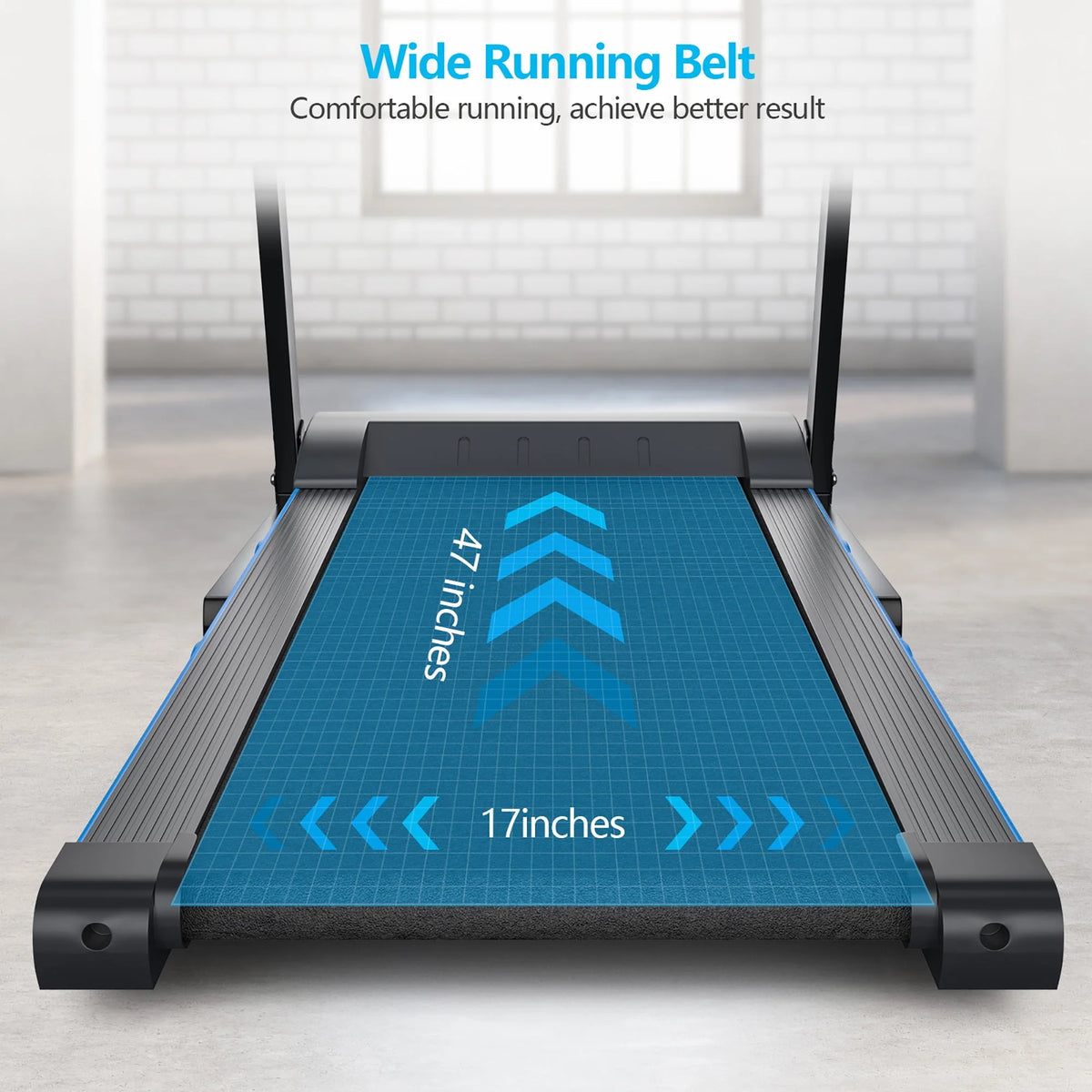 2.25HP Folding Electric Treadmill T709
