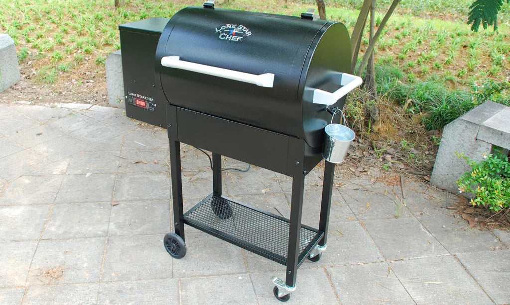510 square inch Pellet Grill with Side Shelf B592398