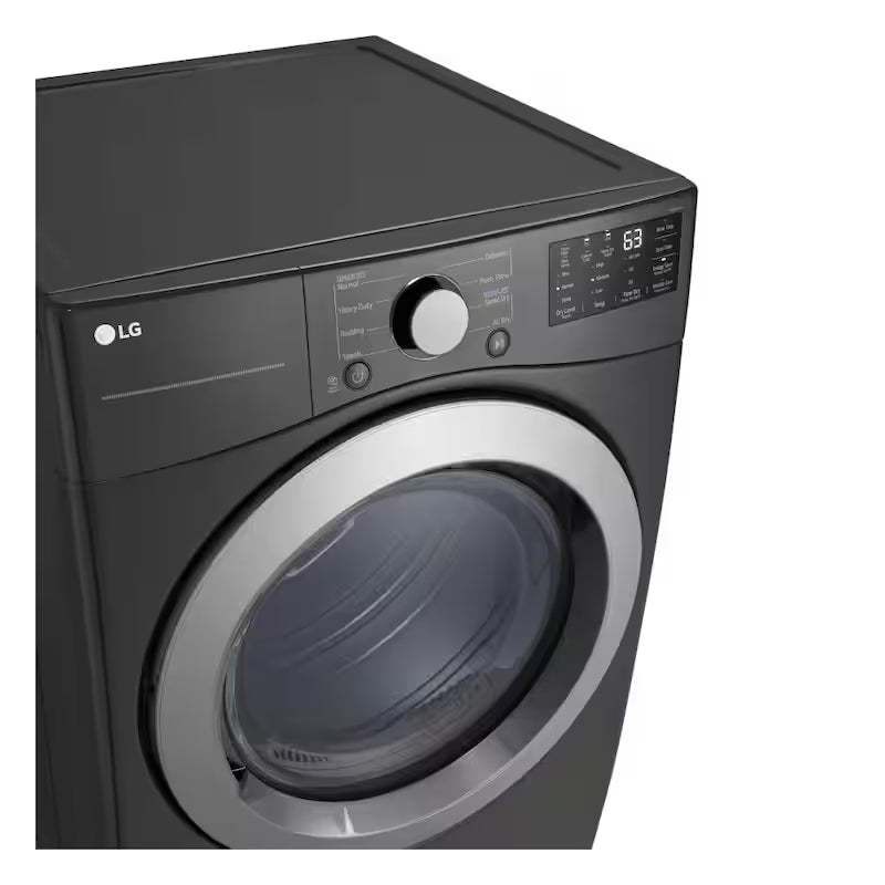 7.4 cu. ft. Vented Stackable Gas Dryer in Black Z211