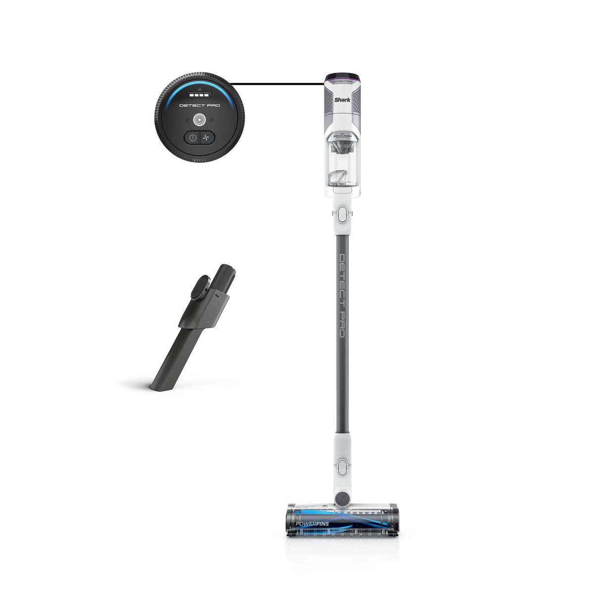 Cordless Stick Vacuum with PowerFins Brushroll N815