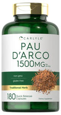 1500mg 180 Count Non-GMO Gluten Free Herbal Supplement B69089
