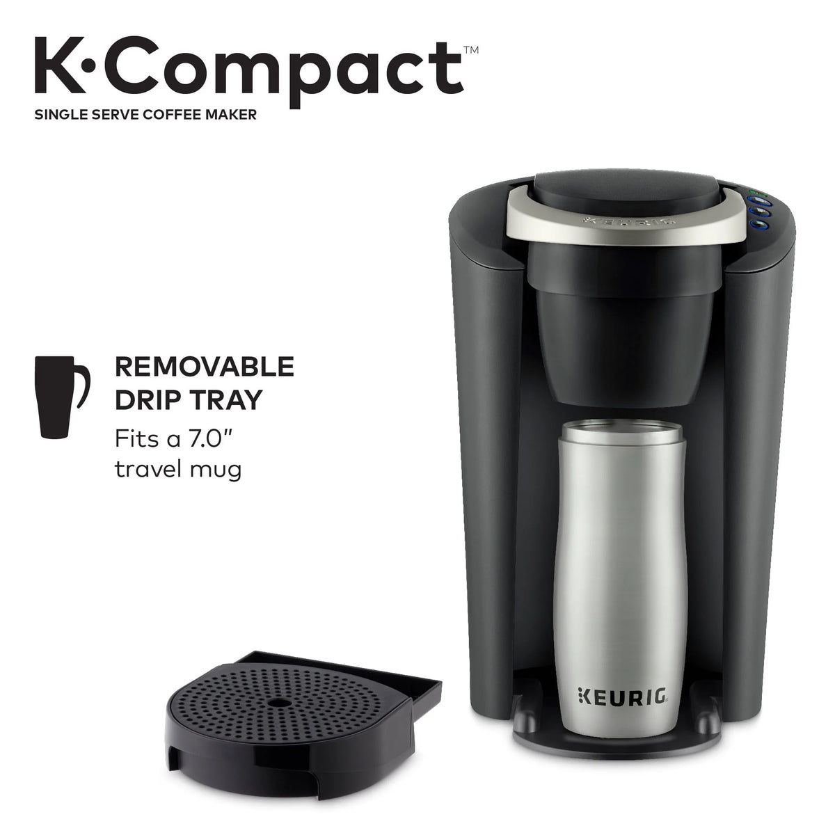 Black Single-Serve K-Cup Pod Coffee Maker H91750
