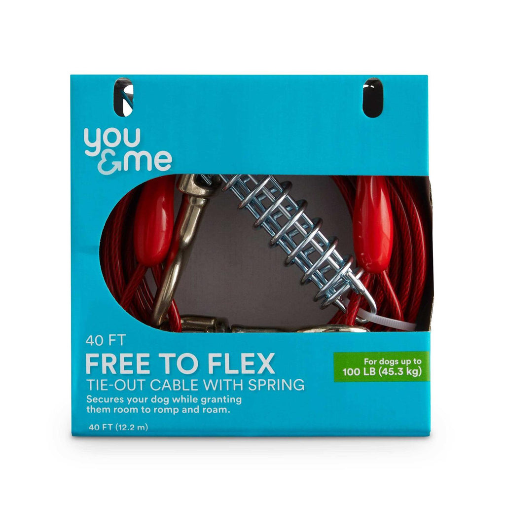 Tie-Out Cable with Spring Stake A78174