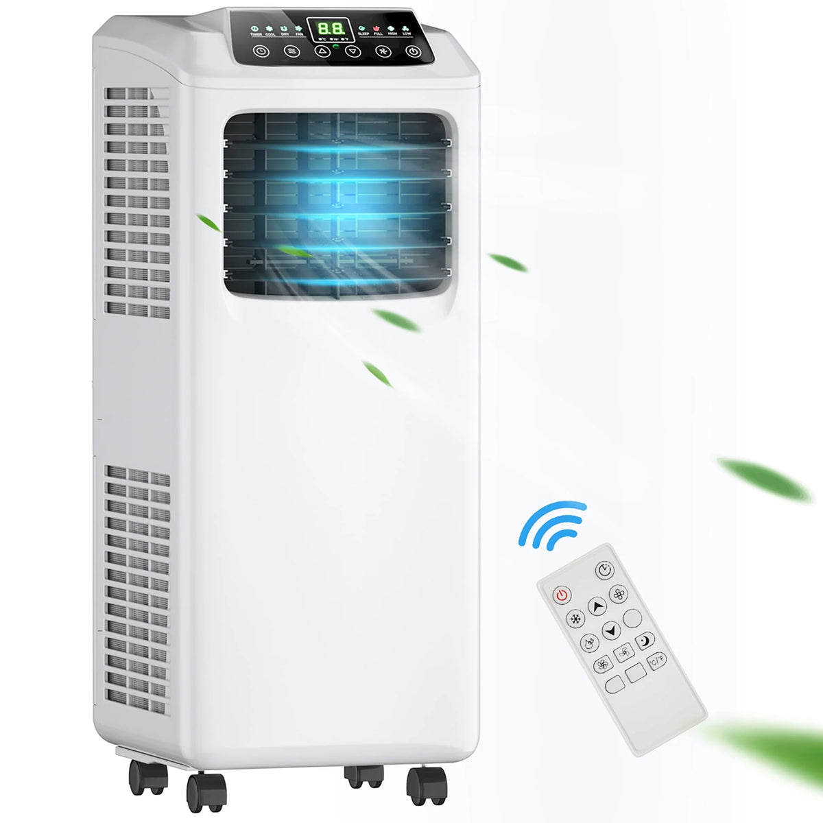 5500 BTU 3-in-1 Portable Air Conditioner with Dehumidifier and Window Kit B45461