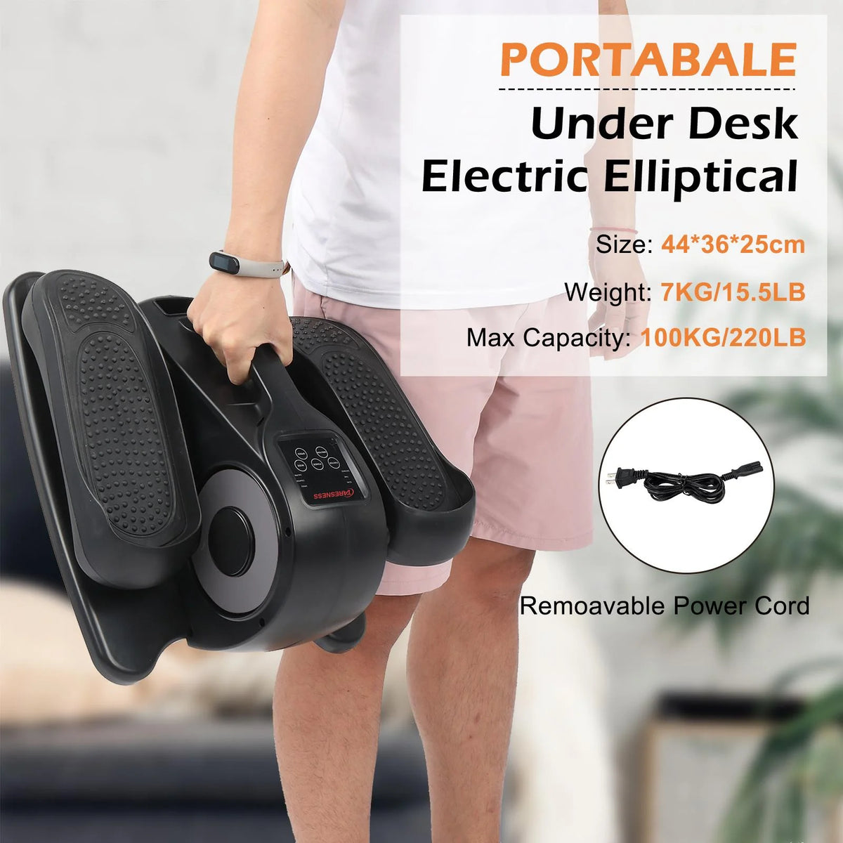 Electric Under Desk Elliptical Cycle D989284