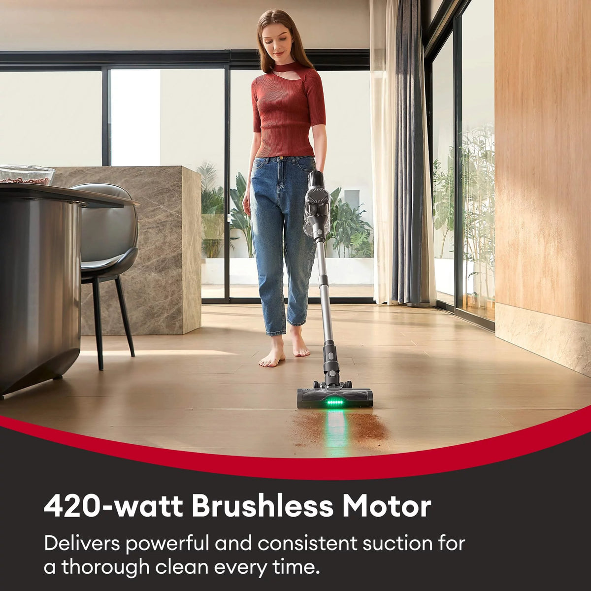 Stick Vacuum Cleaner with LED Display R174