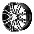 Gloss Black Machined Wheel 20x9 6x5.5 D706222