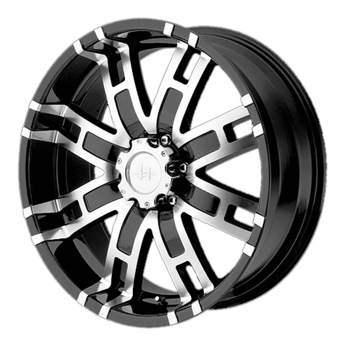 Gloss Black Machined Wheel 20x9 6x5.5 D706222