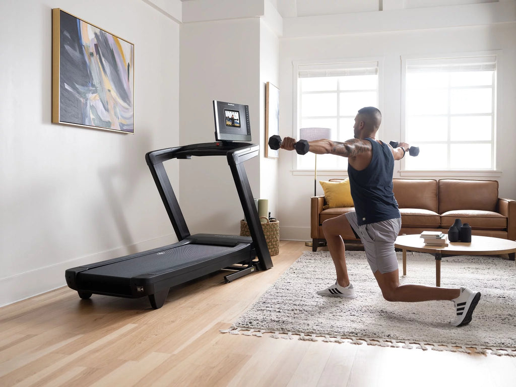 Incline Treadmill with 10” Pivoting Touchscreen J941