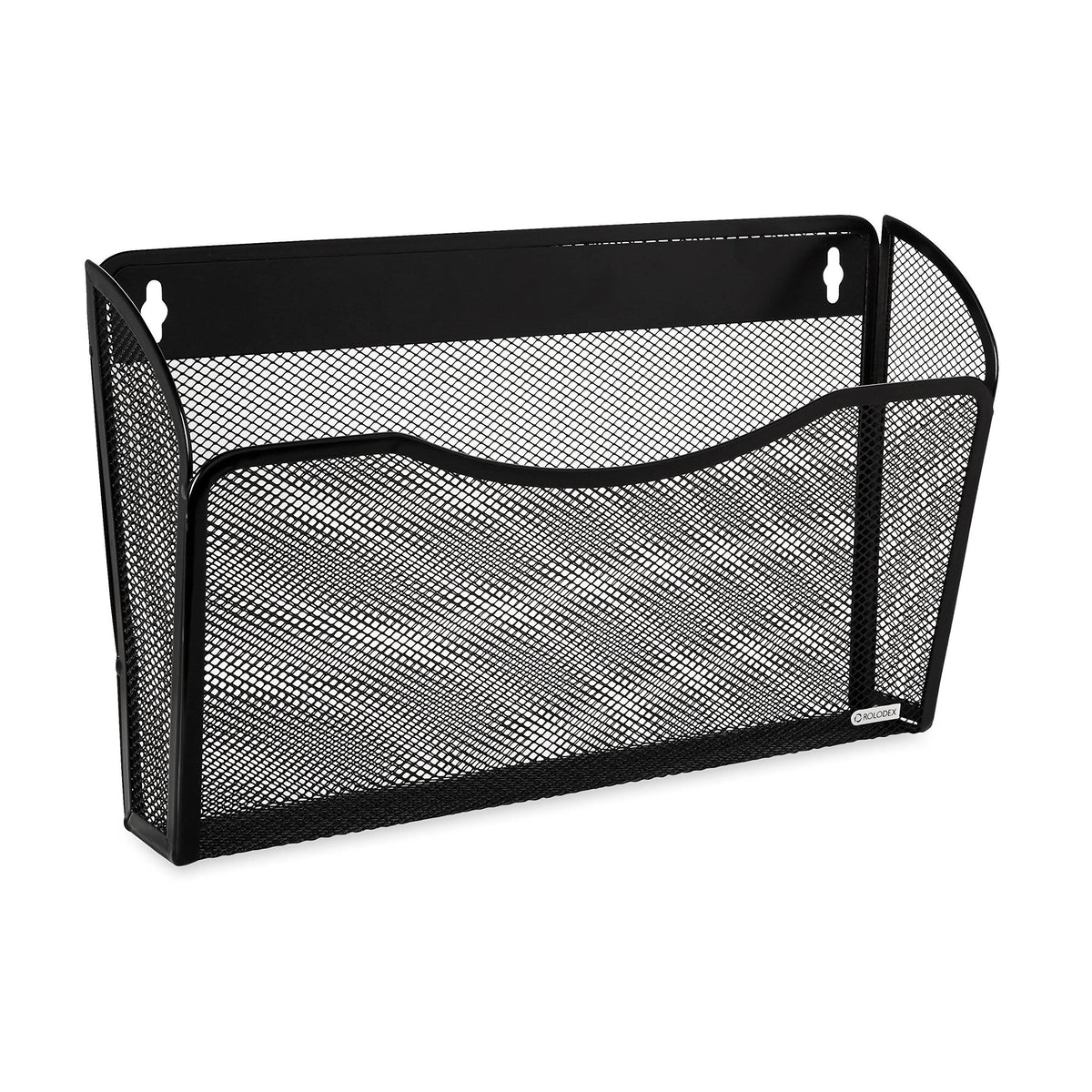 Black Single-Pocket Wall File B24025