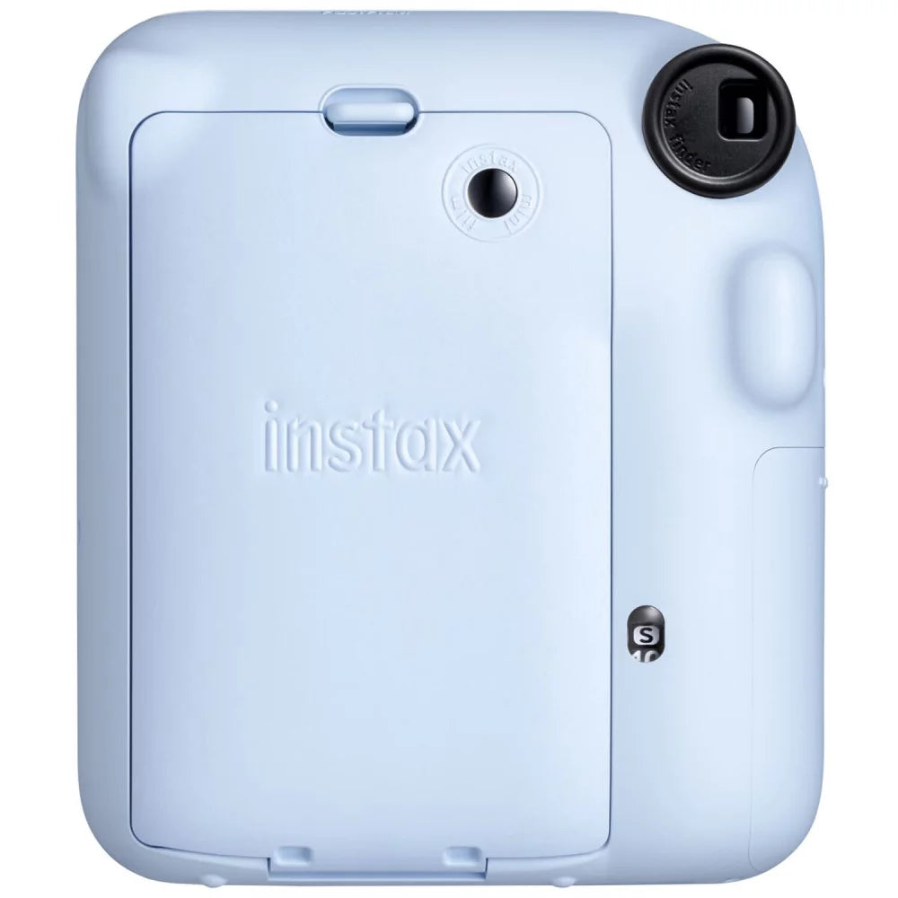 Pastel Blue Instant Film Camera with Case Batteries Lens Cleaning Kit M382301