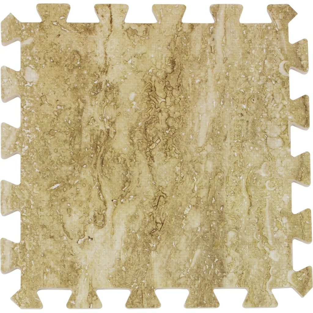 Wood Grain Interlocking Foam Floor Mats 12 x 12 Tiles I219626