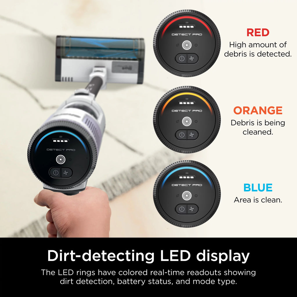 Cordless Stick Vacuum with PowerFins Brushroll N815