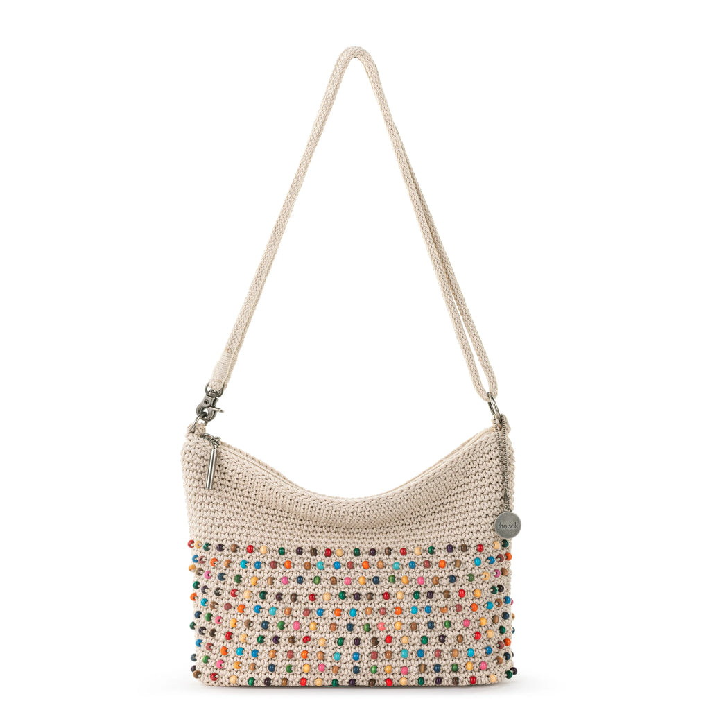 Hand-crochet Recycled Polypropylene Yarn Convertible Crossbody L7227