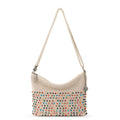 Hand-crochet Recycled Polypropylene Yarn Convertible Crossbody L7227