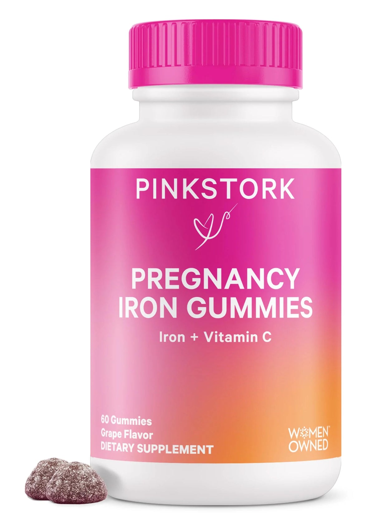 20 mg Iron with Vitamin C Gummies I63756