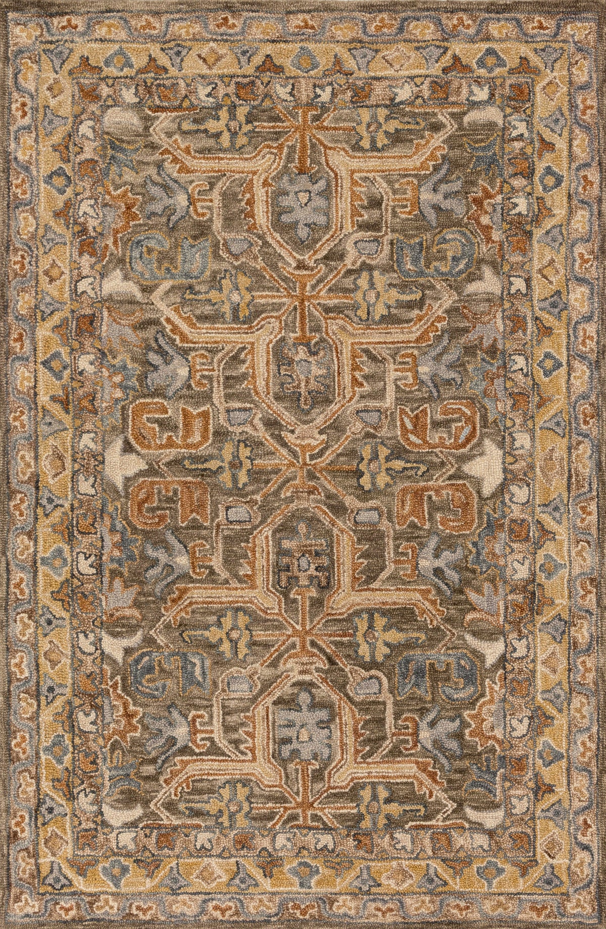 Walnut Multi 9'3 x 13' Rug D420213