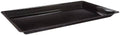 Heavyweight Plastic Rectangle Catering Tray 25 x 15-inch Black 20-Count V693