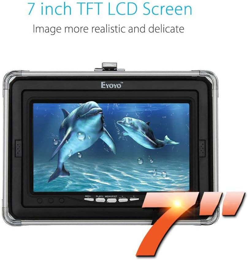 7 inch LCD Monitor 1000TVL Camera 12pcs IR LED DVR Fishing Camera N71938
