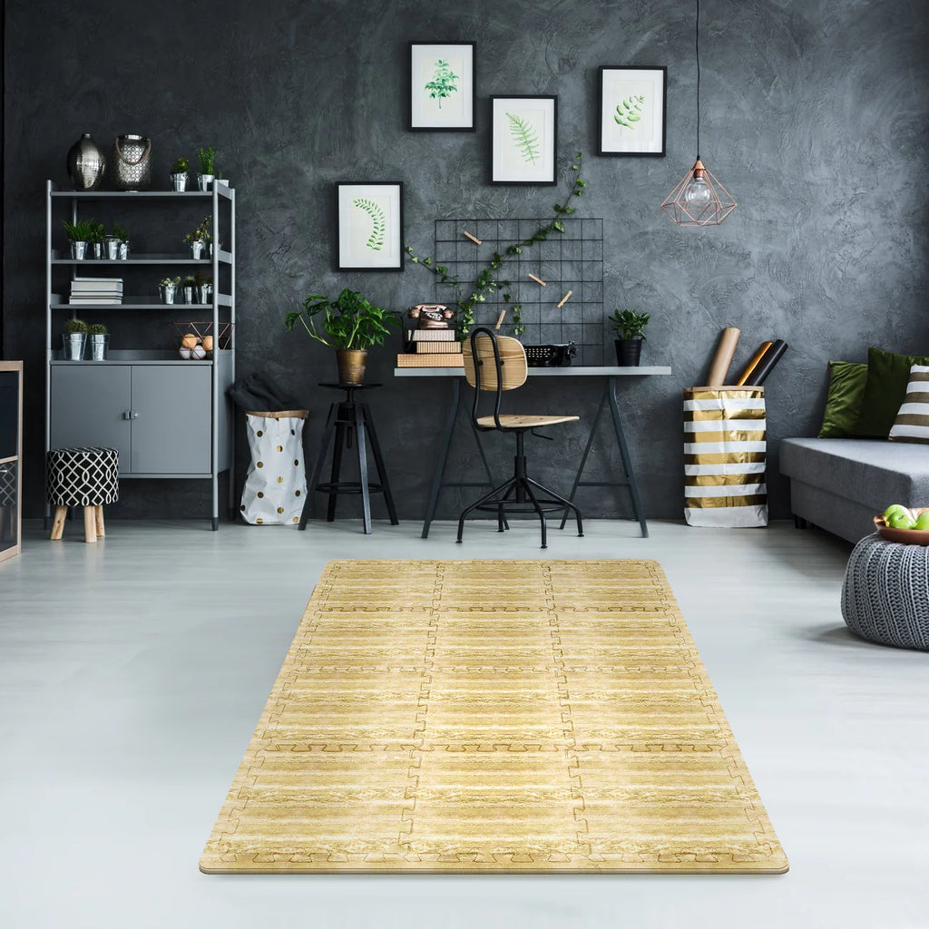 Wood Grain Interlocking Foam Floor Mats 12 x 12 Tiles I219626