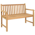 Solid Teak Wood Patio Bench R51955
