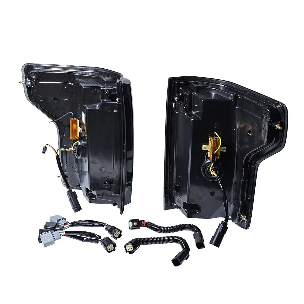 Smoked Lens LED Rear Brake Tail Lights Assembly X851174