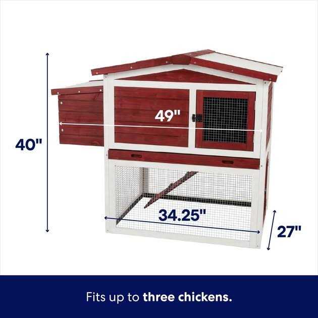 Wooden Outdoor Chicken Coop Y8364