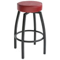 Black Backless Swivel Barstool C635442