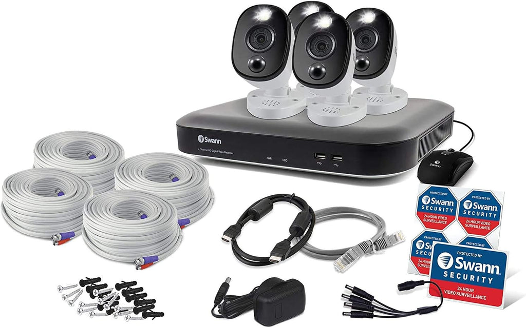 8 Channel 4 Camera 4K HD DVR Security System C7867