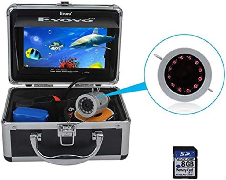 7 inch LCD Monitor 1000TVL Camera 12pcs IR LED DVR Fishing Camera N71938