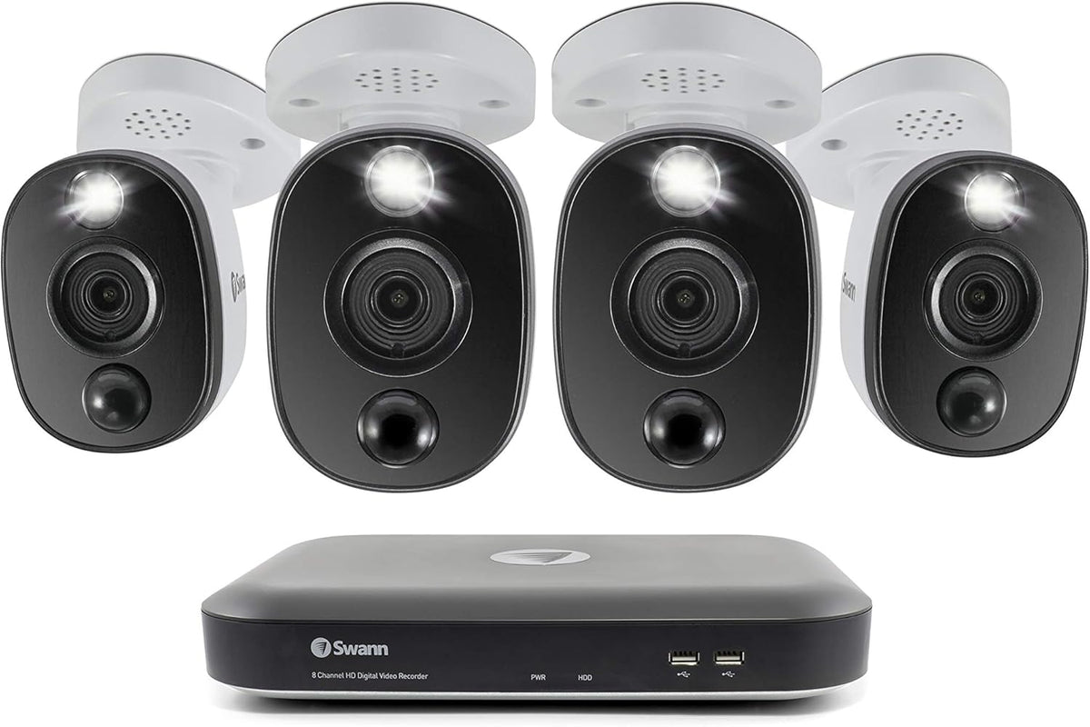 8 Channel 4 Camera 4K HD DVR Security System C7867