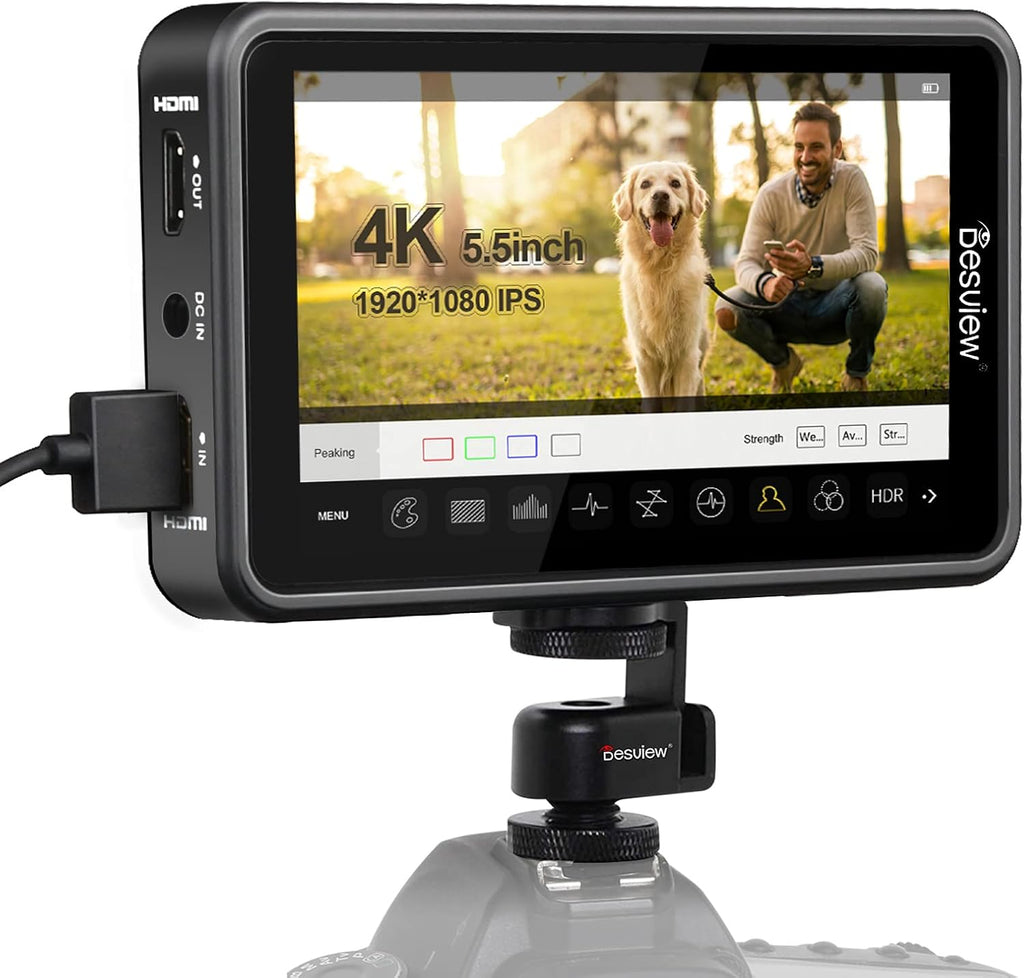5.5 inch Touch Screen Camera Monitor 1920x1080 IPS 4K B7408
