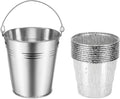 Grill Grease Drip Bucket with 10-Pack Foil Liners I6963