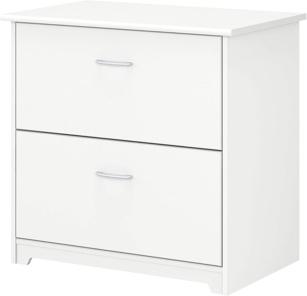 White 2 Drawer Lateral File Cabinet R896168