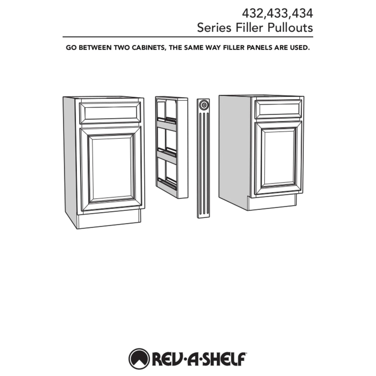 Pull-Out Between Cabinet Wall Filler Q79389
