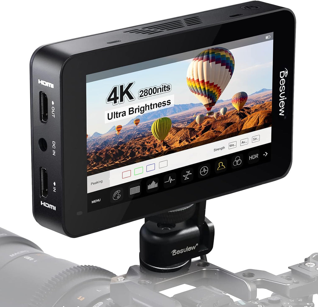 5.5 inch Touch Screen Camera Monitor 1920x1080 IPS 4K B7408