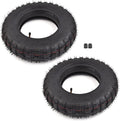 3.50-8 Tire and Inner Tube with TR87 Bent Angled Valve Stem Pack of 2 S39817
