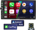 Double Din Car Stereo with Bluetooth and Backup Camera P658