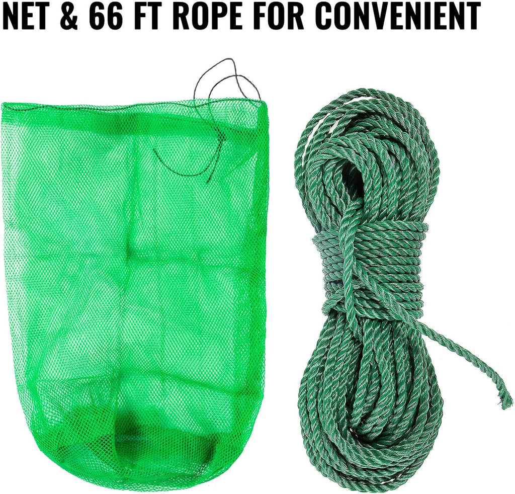 24 inch Double Sided Aquatic Weed Rake with 66 ft Rope V494