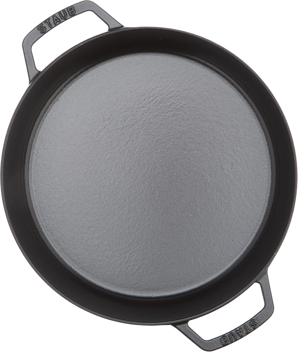 Cast Iron Fry Pan, Black, 26 cm D599590