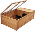 Wooden Tortoise House with Removable Bottom V906219