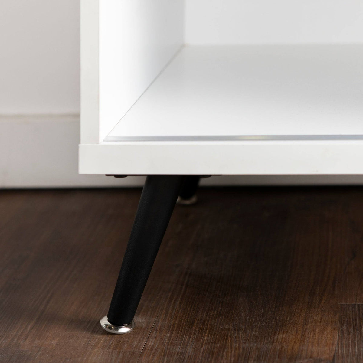 Black Sliding Door TV Console C29942