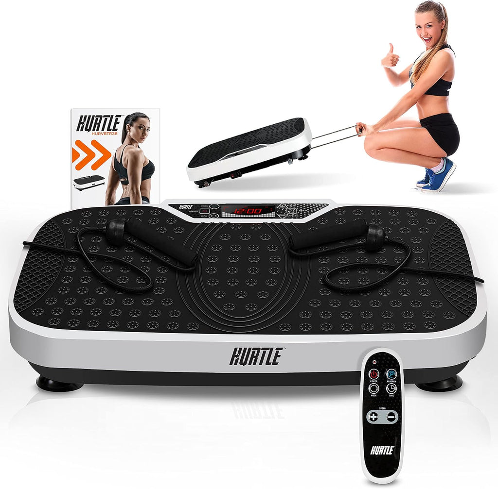 Vibration Platform Machine with Resistance Bands D4136