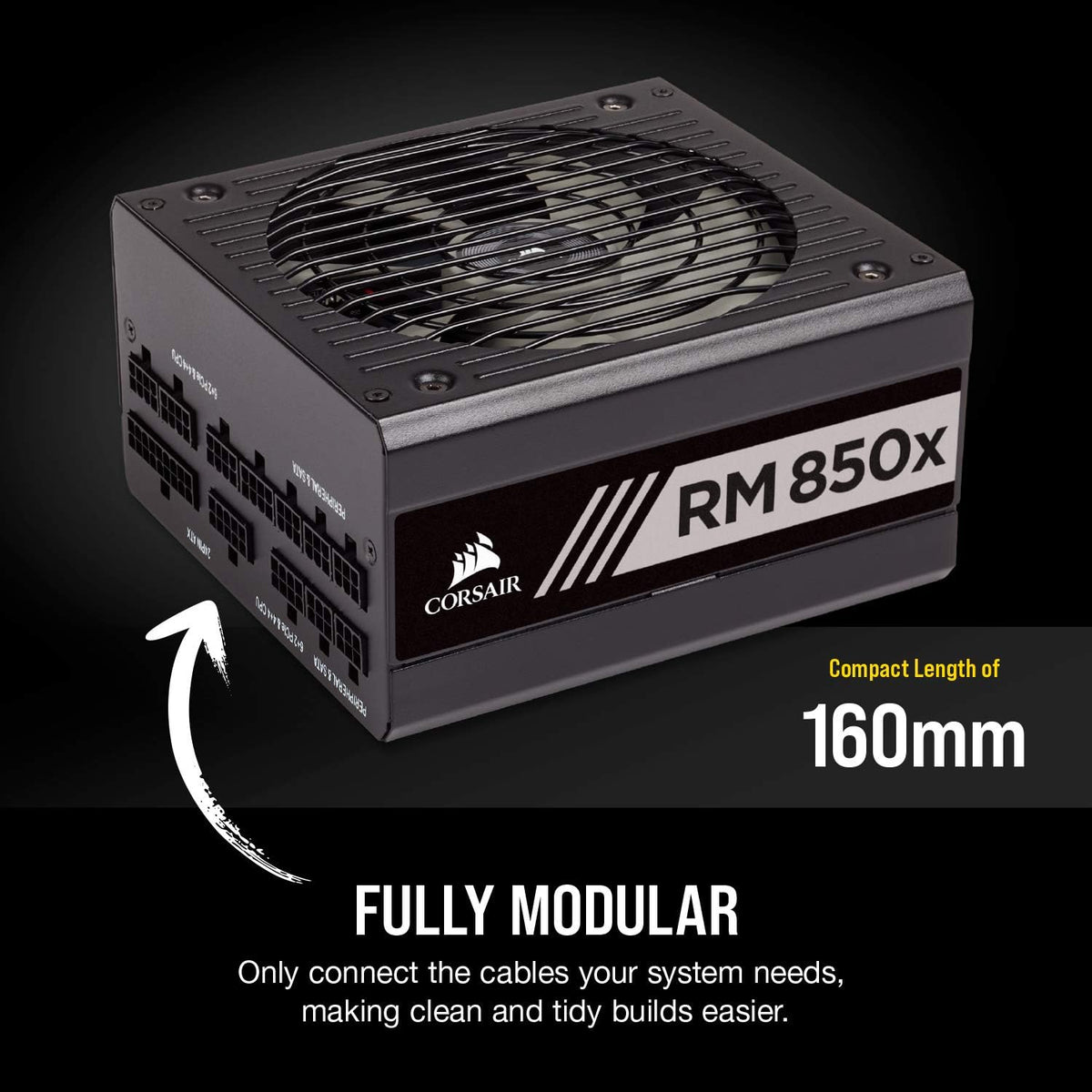 850 Watt 80+ Gold Fully Modular Power Supply M5935
