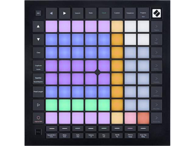 MIDI Grid Instrument Controller with Studio Headphones O748694