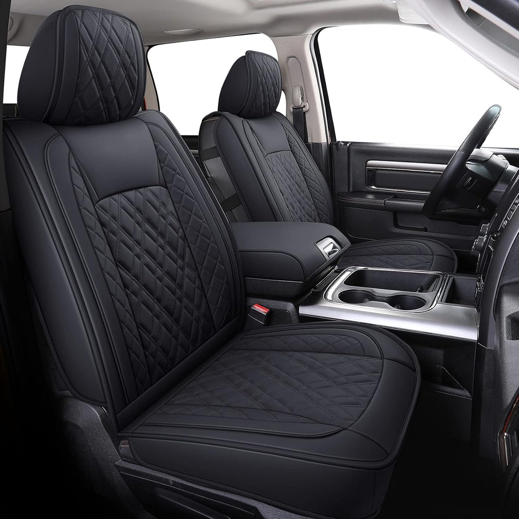 Faux Leather Seat Covers Full Set N7056