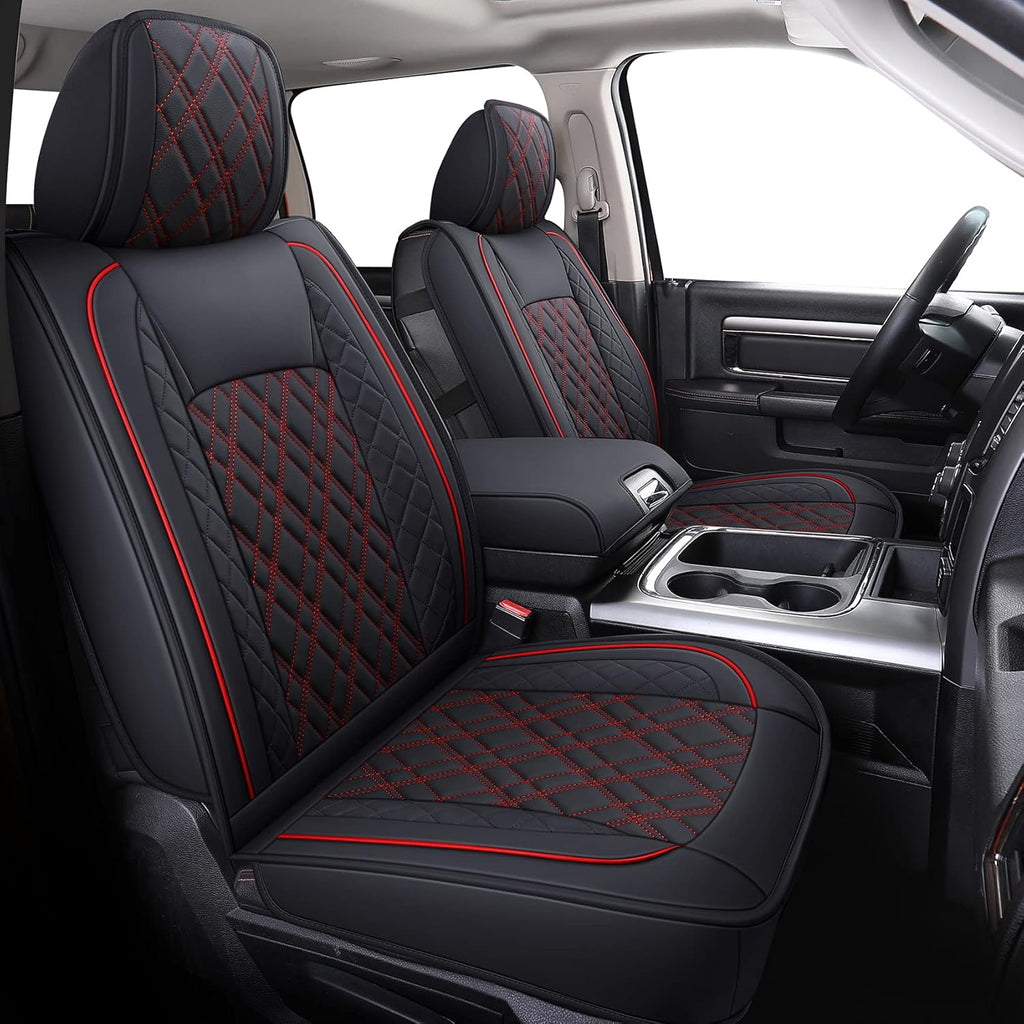 Faux Leather Seat Covers Full Set N7056